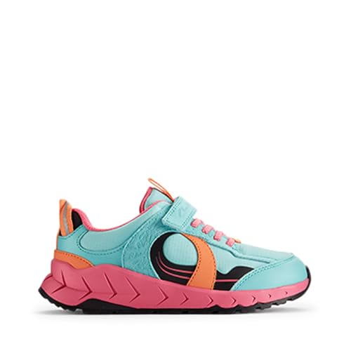 Clarks Mädchen Selva Hero K. Sneaker, Aqua von Clarks