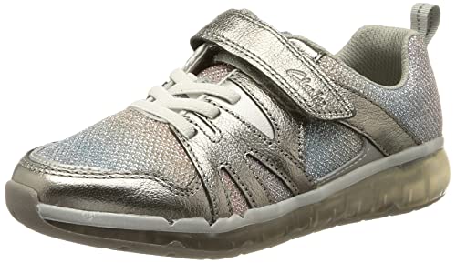 Clarks Mädchen Spark Sparkyo. Sneaker, Lilac, 32.5 EU von Clarks