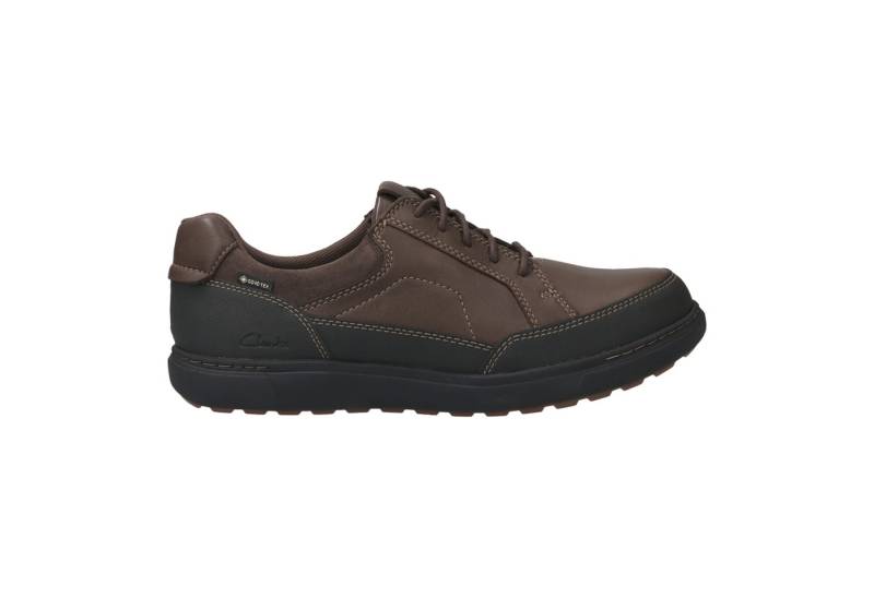 Clarks Clarks Mapstone loGTX 26180266 7, Sneaker, Braun kombiniert, Herren Sneaker von Clarks