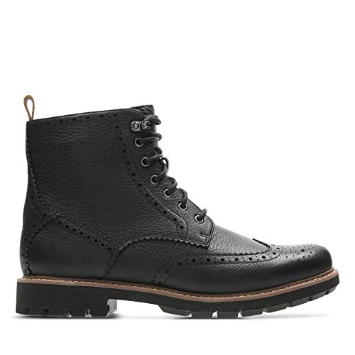 Clarks Mens Batcombe Lord Chelsea Boots, Black von Clarks