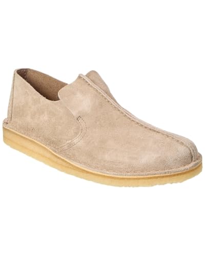 Clarks Men's Desert Mosier Loafer, Sandfarbenes Wildleder, 44 EU von Clarks