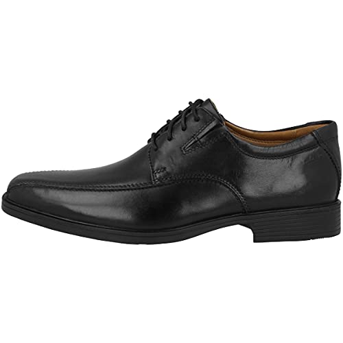 Clarks Herren Tilden Walk Oxford-Schuh Derby, Schwarz, 48 EU von Clarks