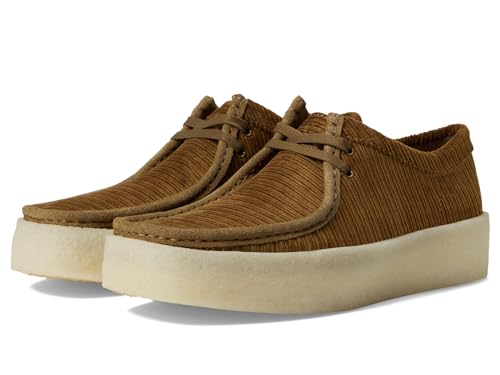 Clarks Men's Wallabee Cup Oxford, Tan Cord Textile, 45.5 EU von Clarks