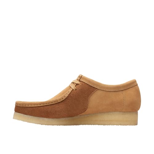 Clarks Men's Wallabee Oxford, Tan Combi, 43 EU von Clarks