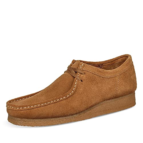 Clarks Mens Wallabee Lace-up Shoes Tan von Clarks