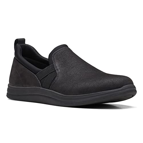 Clarks Modische Damen-Sneaker, Schwarz Schwarz Schwarz, 12 Clarks Modische Damen-Sneaker, Schwarz Schwarz Schwarz, 12 von Clarks