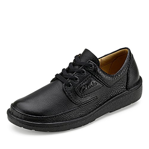 Clarks Herren Nature II Derby, Schwarz (Black), 40 EU von Clarks