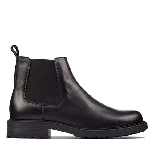 Clarks Orinoco2 Lane Womens Chelsea Boots 41 EU Schwarz von Clarks