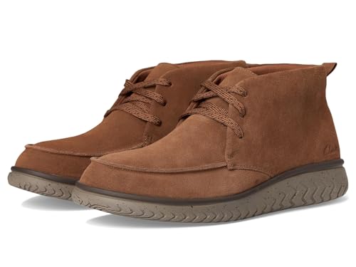 Clarks Relaxlite Moc Stiefelette für Herren, Cola Veloursleder, 42.5 EU von Clarks