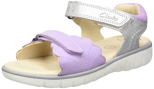 Clarks Roam Wing K. Sandale, Lilac Combi, 25.5 EU von Clarks