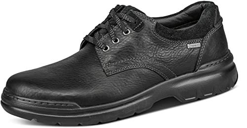 Clarks Rockie 2 Lo GTX Black Leather 10 D (M) von Clarks