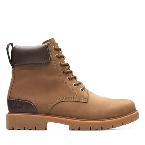 Clarks Rossdale Hi GTX Mens Boots 41 EU Dark Sand von Clarks