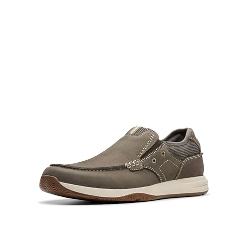Clarks - - Sailview Step-Schuhe für Herren, Kolorit Taupe Nubuck, Größe: 43 EU von Clarks