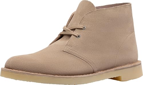 Clarks Shepton Chukka Boot für Herren, Sandfarbenes Wildleder, 42 EU Clarks Shepton Chukka Boot für Herren, Sandfarbenes Wildleder, 42 EU von Clarks