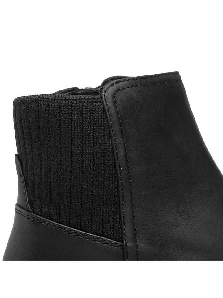 Clarks Stiefeletten Maye Palm 261743544 Black Leather Stiefelette von Clarks