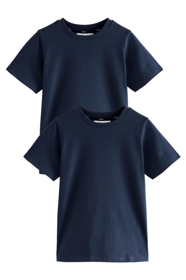 Clarks T-Shirt Clarks T-Shirts, 2er-Pack (2-tlg) von Clarks