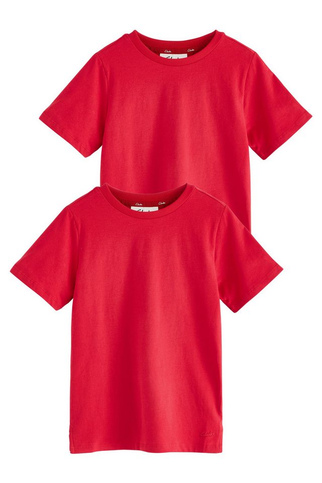 Clarks T-Shirt Clarks T-Shirts, 2er-Pack (2-tlg) von Clarks