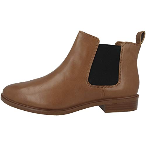Clarks Damen Taylor Shine Chelsea Boots, Tan Leatherther, 38 EU von Clarks