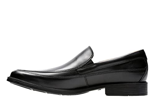 Clarks Herren Tilden Free Slipper Schwarz (Black Leather) von Clarks