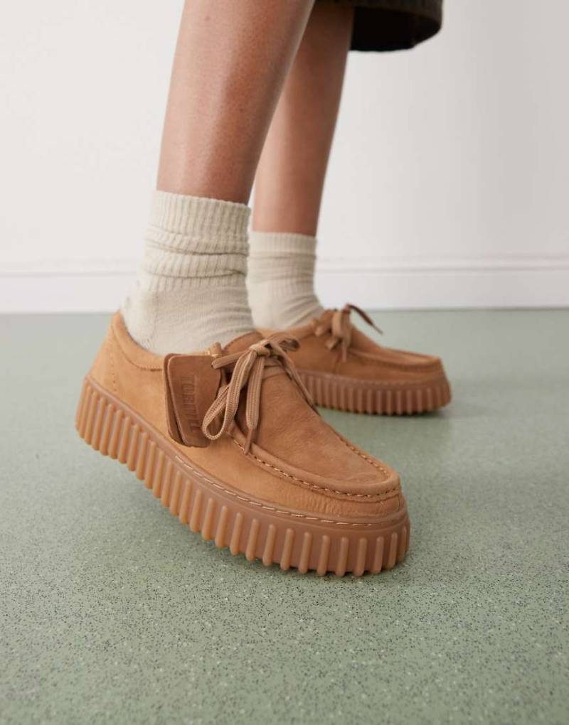 Clarks - Torhill Bee - Schuhe aus Wildleder in Braun von Clarks