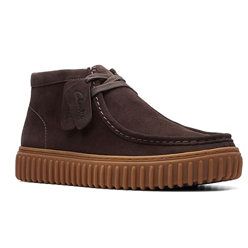 Clarks - - Torhill Hi Boot für Herren, Kolorit Dark Brown, Größe: 41 EU von Clarks