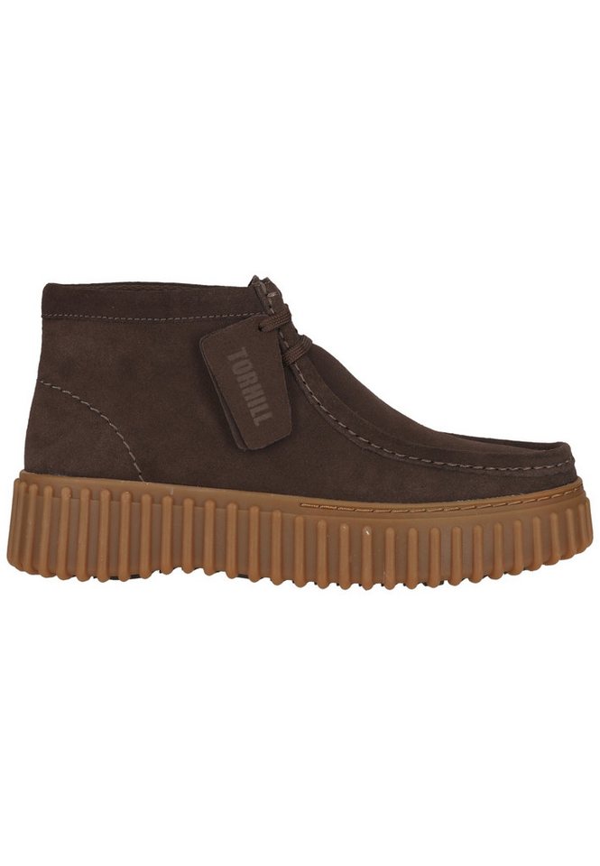 Clarks Torhill Moss Mokassin mit gerippter Laufsohle von Clarks
