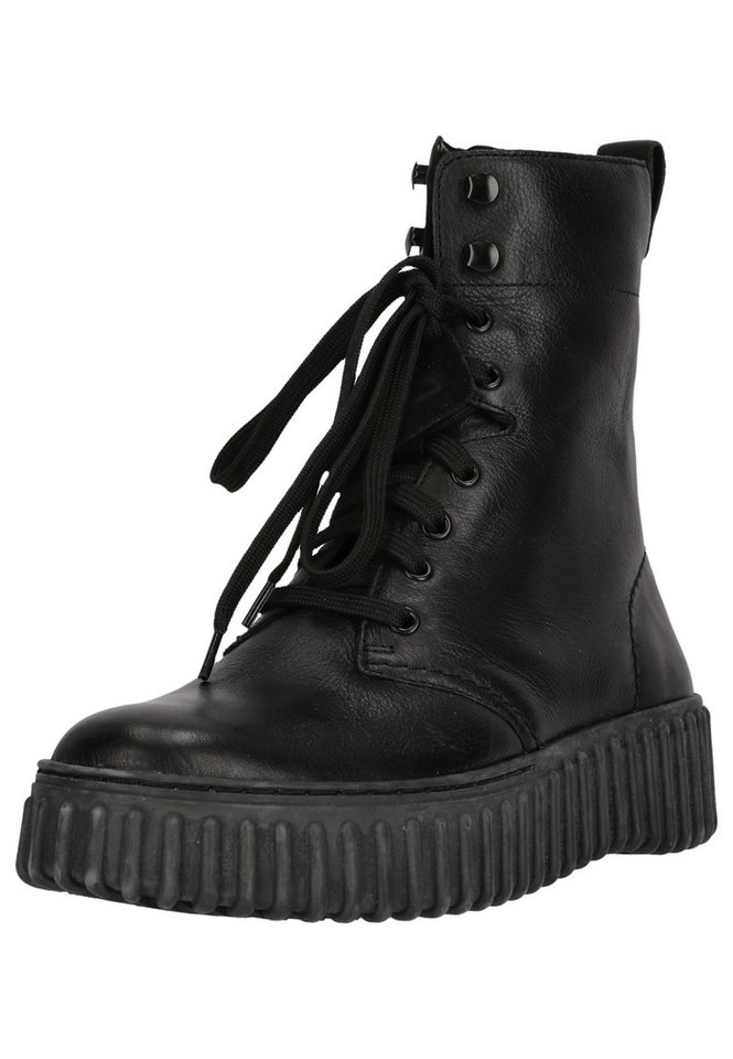 Clarks Torhill Style Stiefel aus schwarzem Glattleder von Clarks