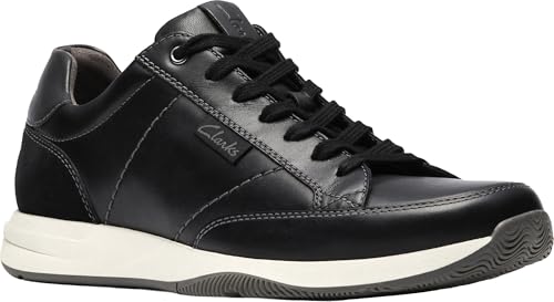 Clarks Townview Lace Sneaker für Herren, Schwarz Leder, 47 EU Clarks Townview Lace Sneaker für Herren, Schwarz Leder, 47 EU von Clarks