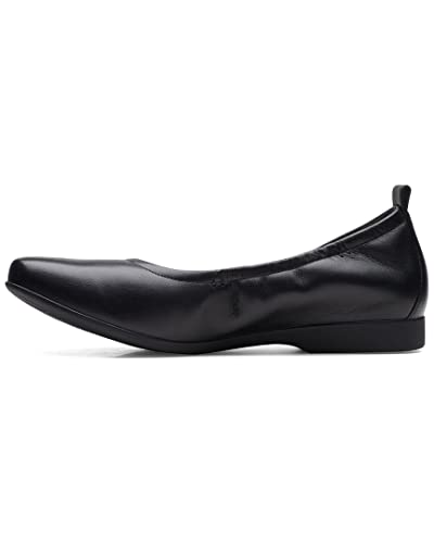 Clarks Un Darcey Vibe Black Leather 9.5 B (M) von Clarks