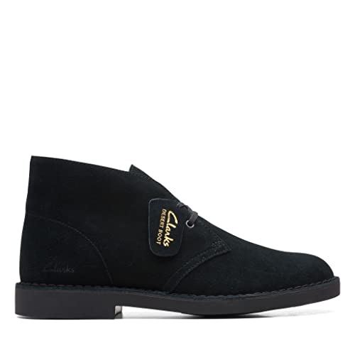 Clarks Unisex Desert Bt Evo Boot, Navy Suede, 45 EU von Clarks