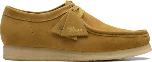 Clarks - Mens Wallabee Shoe, Color Oakmoss Su, Size: 9.5 M US von Clarks