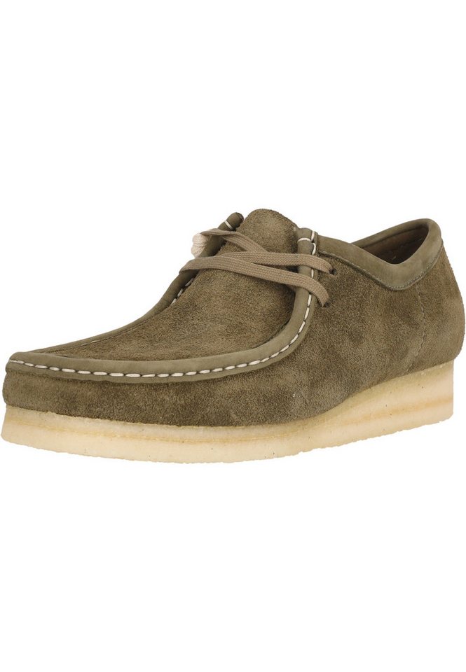 Clarks Wallabee Schnürschuh aus hochwertigem Oasis-Wildleder von Clarks