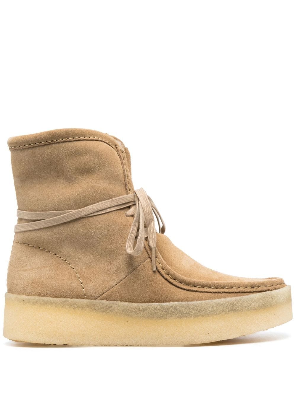 Clarks Wallabee Wildlederstiefel - Nude von Clarks