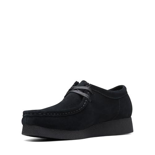 CLARKS Unisex WallabeeEVOSh Shoes, Black SDE, 41 EU von CLARKS