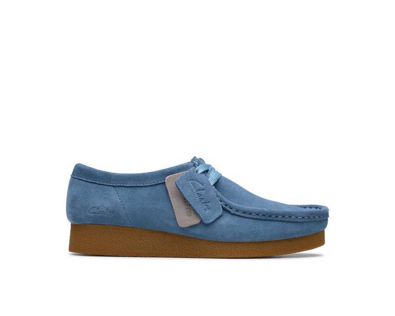 Clarks Clarks WallabeeEVOSh 26181476 4, Schnürschuhe, Blau, Damen Schnürschuh von Clarks