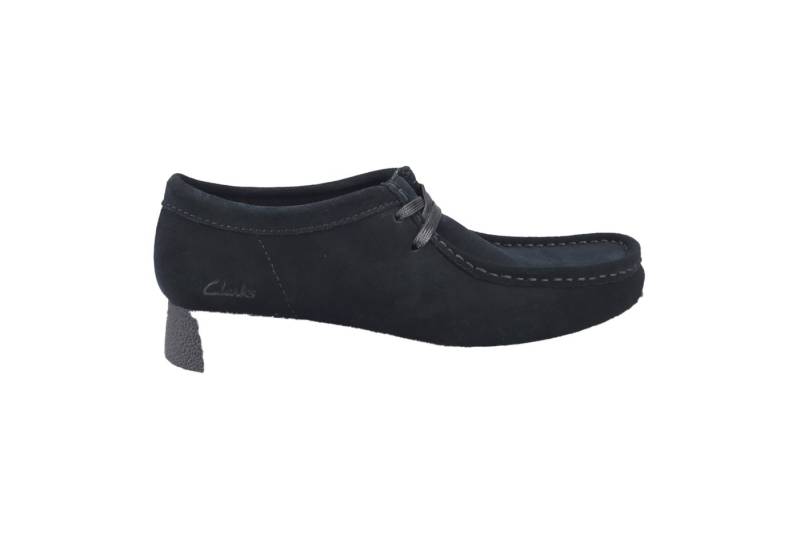 Clarks Clarks WallabeeEVOSh 26174746 4, Schnürschuhe, Schwarz, Damen Schnürschuh von Clarks
