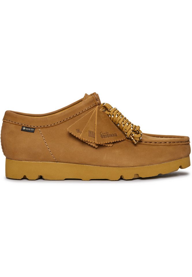 Clarks WallabeeGTX Schnürschuh mit robuster Vibram-Sohle von Clarks