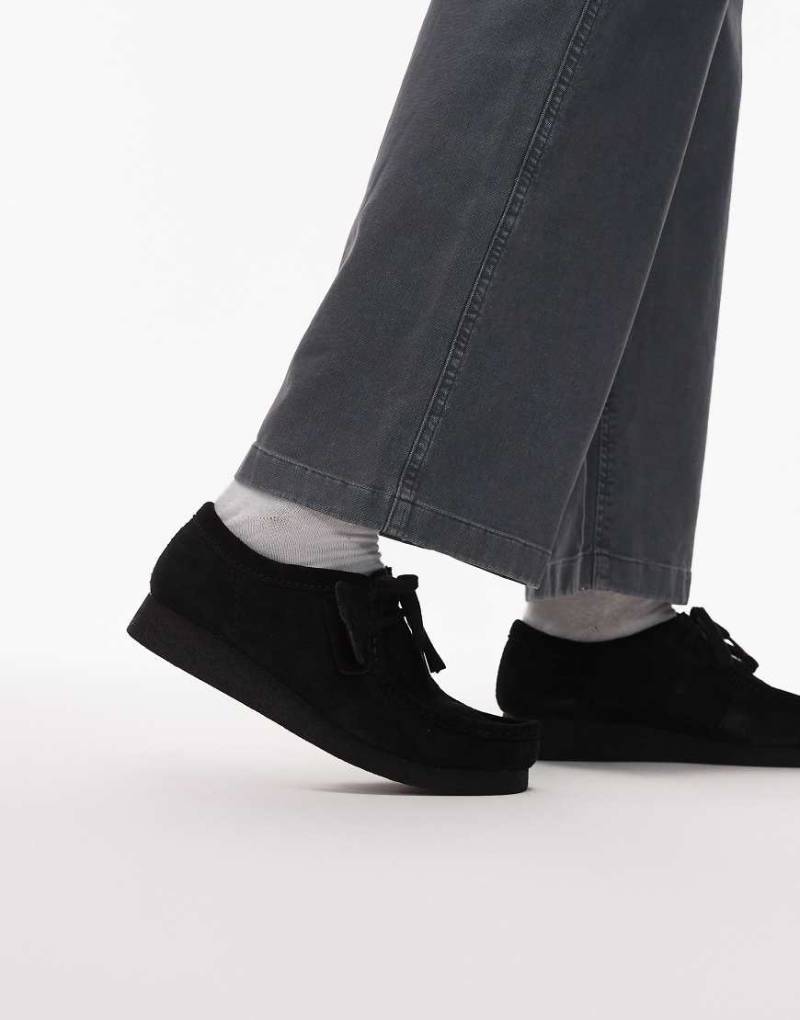 Clarks - Wallabee EVO - Schuhe in Schwarz von Clarks