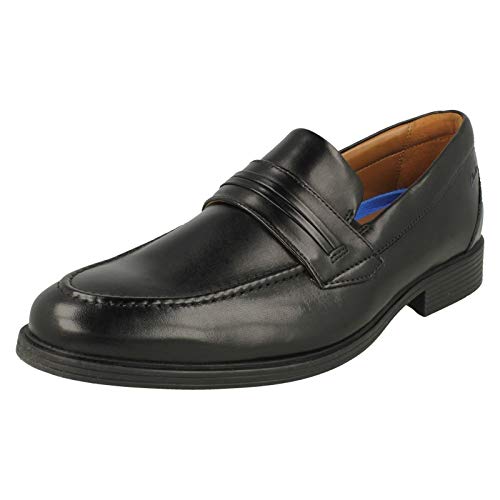 Clarks Herren Whiddon Loafer, Schwarz, 42 EU von Clarks