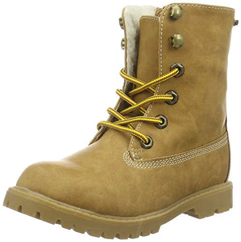 Indigo Jungen Boot Kurzschaft Stiefel, Beige (420 Camel), 37 von Clarks