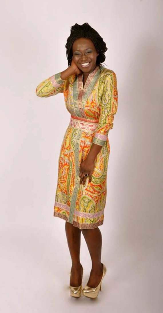 60Er Eloise Curtis Boho Kleid von ClashDayton