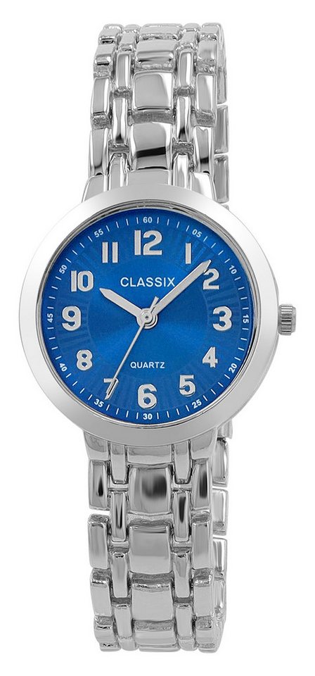 Clasixx Quarzuhr 1800256 CLASSIX Damenuhr mit Metallband von Clasixx