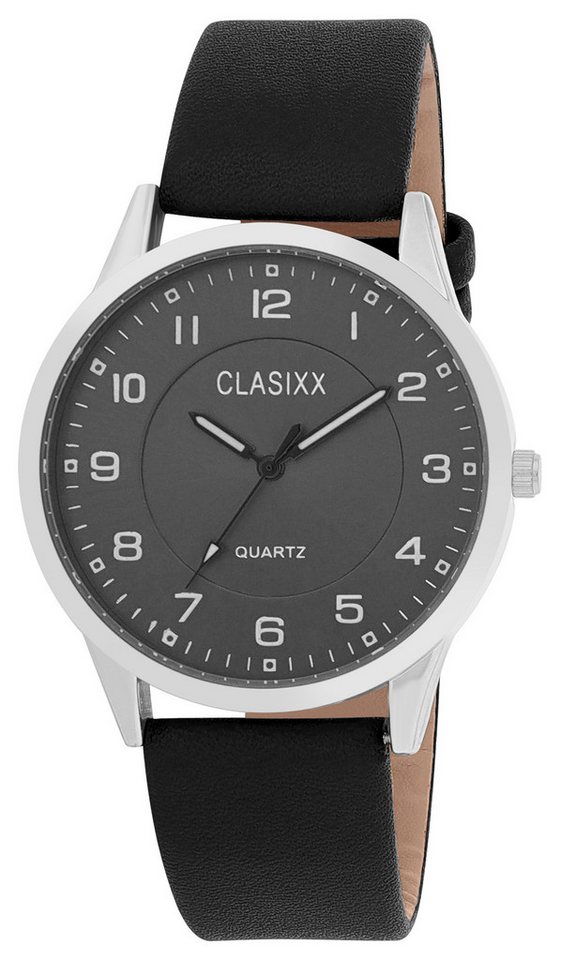 Clasixx Quarzuhr 2900280 Armband aus Lederimitat, Basic von Clasixx