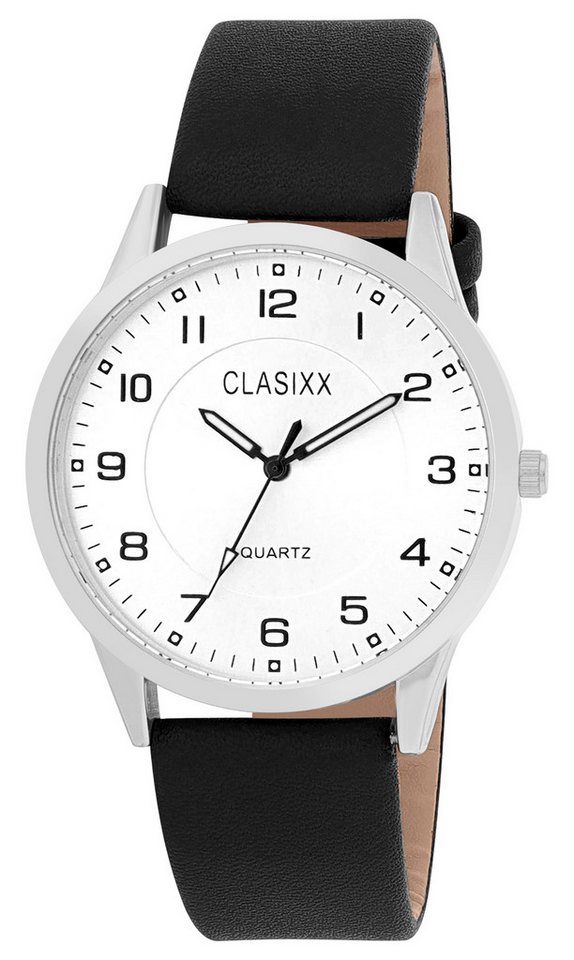 Clasixx Quarzuhr 2900280 Armband aus Lederimitat, Basic von Clasixx
