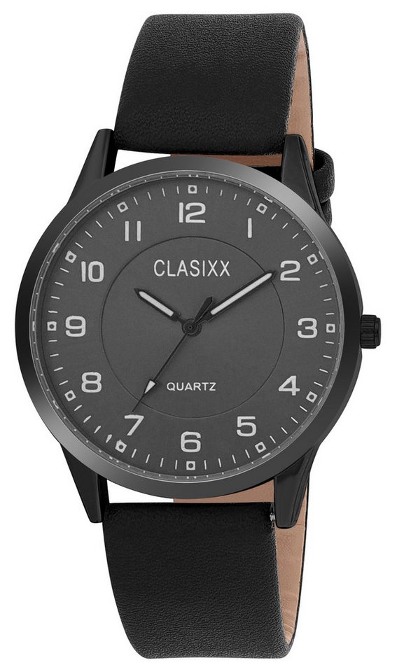 Clasixx Quarzuhr 2900280 Armband aus Lederimitat, Basic von Clasixx