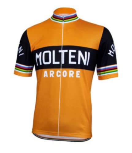 Molteni Arcore Eddy Merckx Vintage Retro Herren Geschenkbox Tour Frankreich Radfahren Giro Vuelta, bronze, M von Class'Icc
