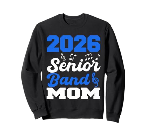 2026 Seniorenband Mama Class of 2026 Elternabschluss Sweatshirt von Class Of 2026 Senior Band Family