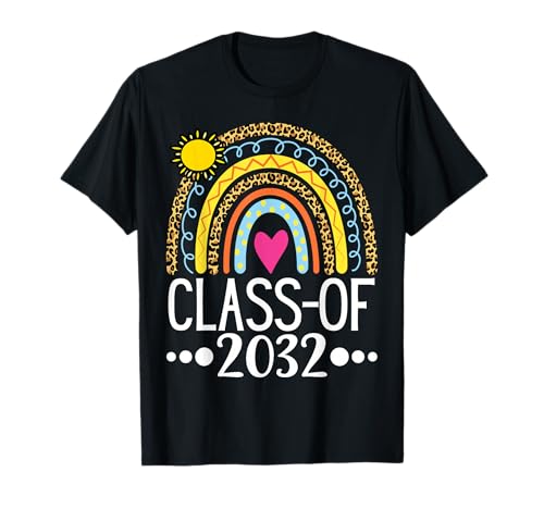 Class of 2032 Kinder Pre-K Graduate Rainbow T-Shirt Class of 2032 Kinder Pre-K Graduate Rainbow T-Shirt von Class Of 2032 kids Pre-K Graduate Rainbow