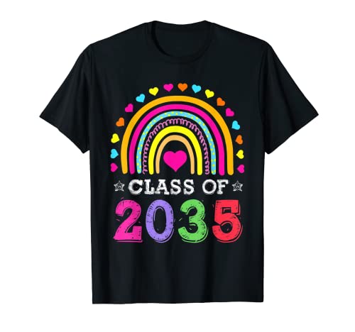 Class Of 2035 Shirt Kinder Abschluss Pre-K Graduate Rainbow T-Shirt Class Of 2035 Shirt Kinder Abschluss Pre-K Graduate Rainbow T-Shirt von Class Of 2035 Shirt
