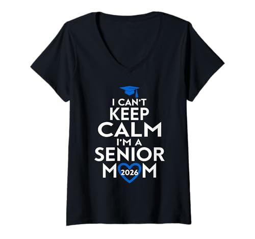 Damen Lustiger Abschluss der Abschlussfeier der Klasse 2025 T-Shirt mit V-Ausschnitt Damen Lustiger Abschluss der Abschlussfeier der Klasse 2025 T-Shirt mit V-Ausschnitt von Class of 2025 Seniors Designs
